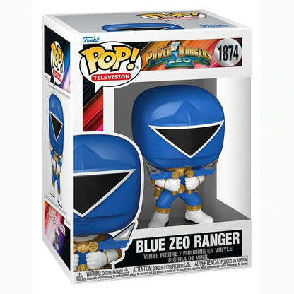 Power Rangers Zeo POP! Movies Vinyl figurines Zeo Ranger Blue 9 cm - Image ajoutée 10