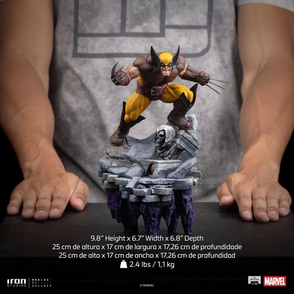 Marvel Comics BDS Art Scale Diorama statuette 1/10 Wolverine Infinity Gauntlet 25 cm - Image 2