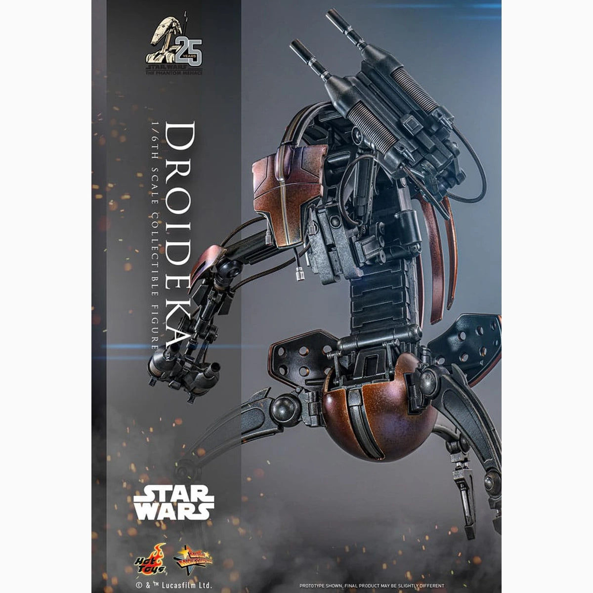 Star Wars Episode I figurine Movie Masterpiece 1/6 Droideka 27 cm - Image 4