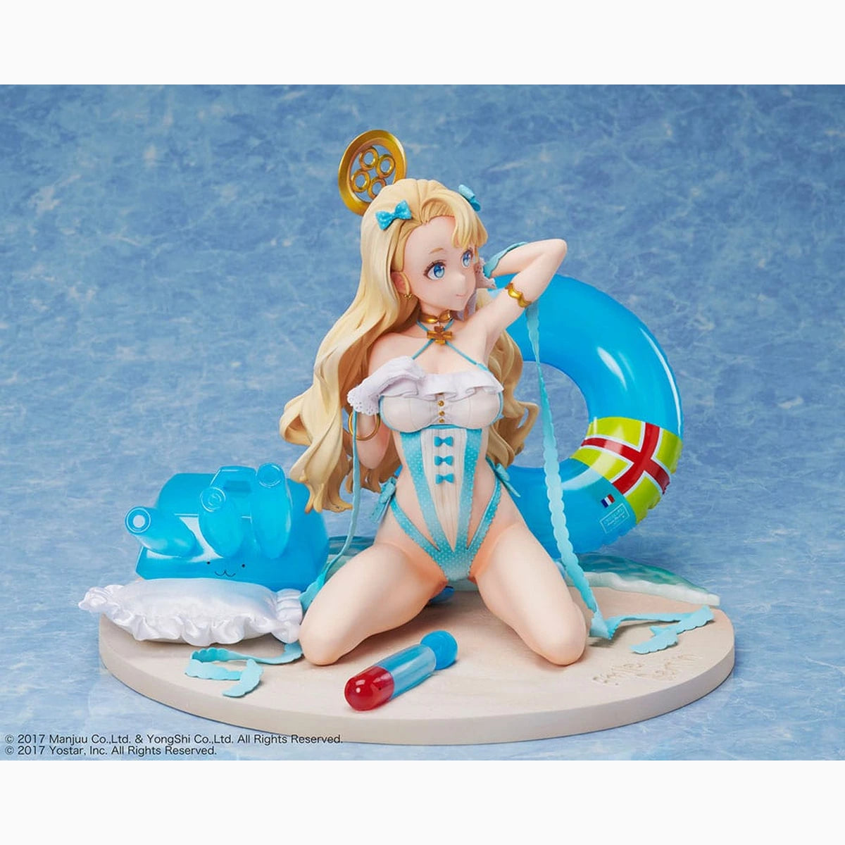 Azur Lane statuette PVC 1/4 Emile Bertin swimsuit costume Côte d'Azur 21 cm - Image 5