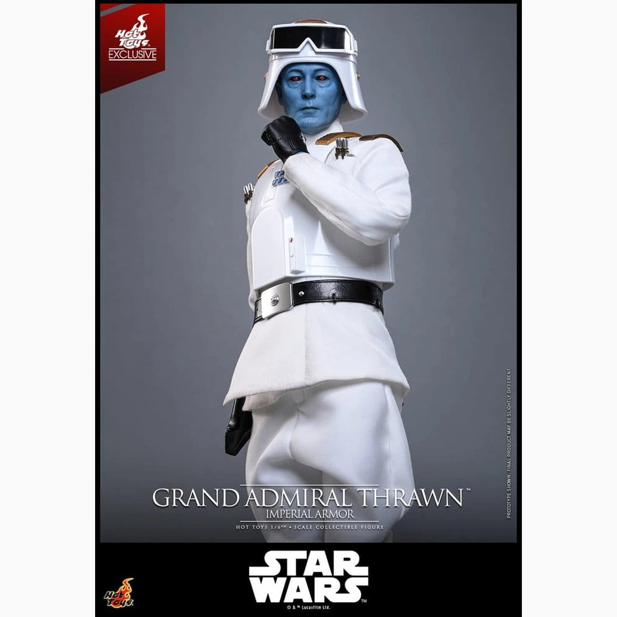 Star Wars: Rebels Television Masterpiece figurine 1/6 Grand Admiral Thrawn (Imperial Armor) Hot Toys Exclusive 32 cm - Image 7