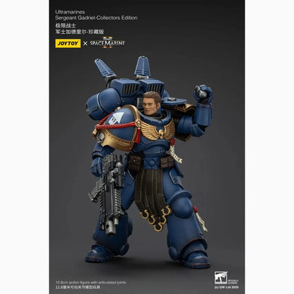 Warhammer 40,000: Space Marine 2 figurine Ultramarines Sergeant Gadriel Collectors Edition 13 cm - Image 5