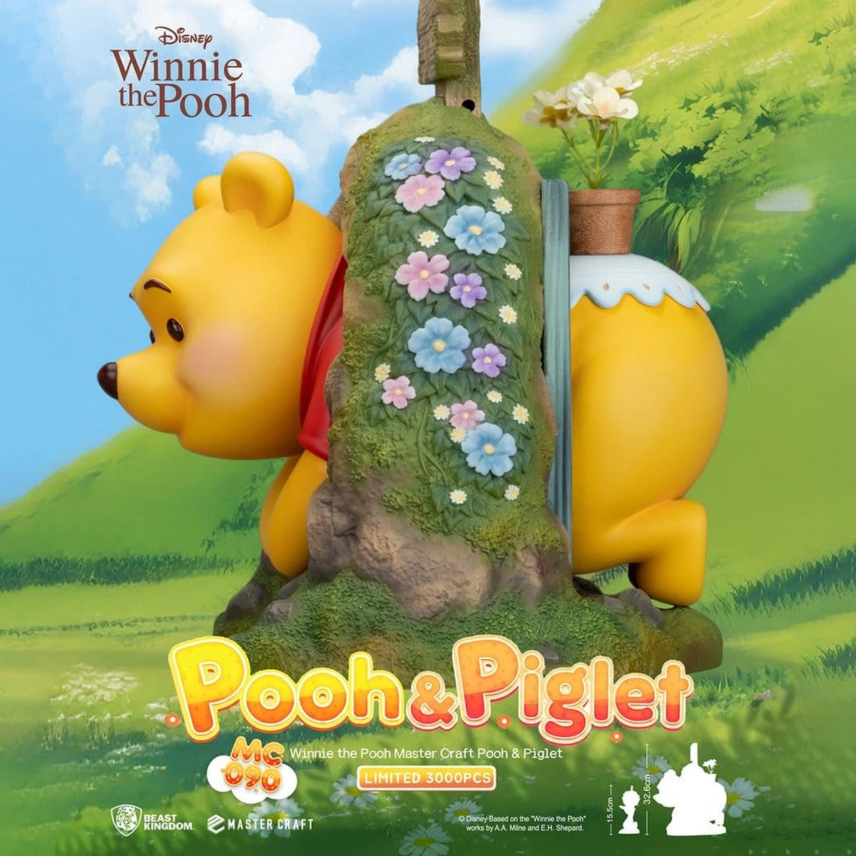Disney statuette Master Craft Pooh & Piglet 33 cm - Image 5