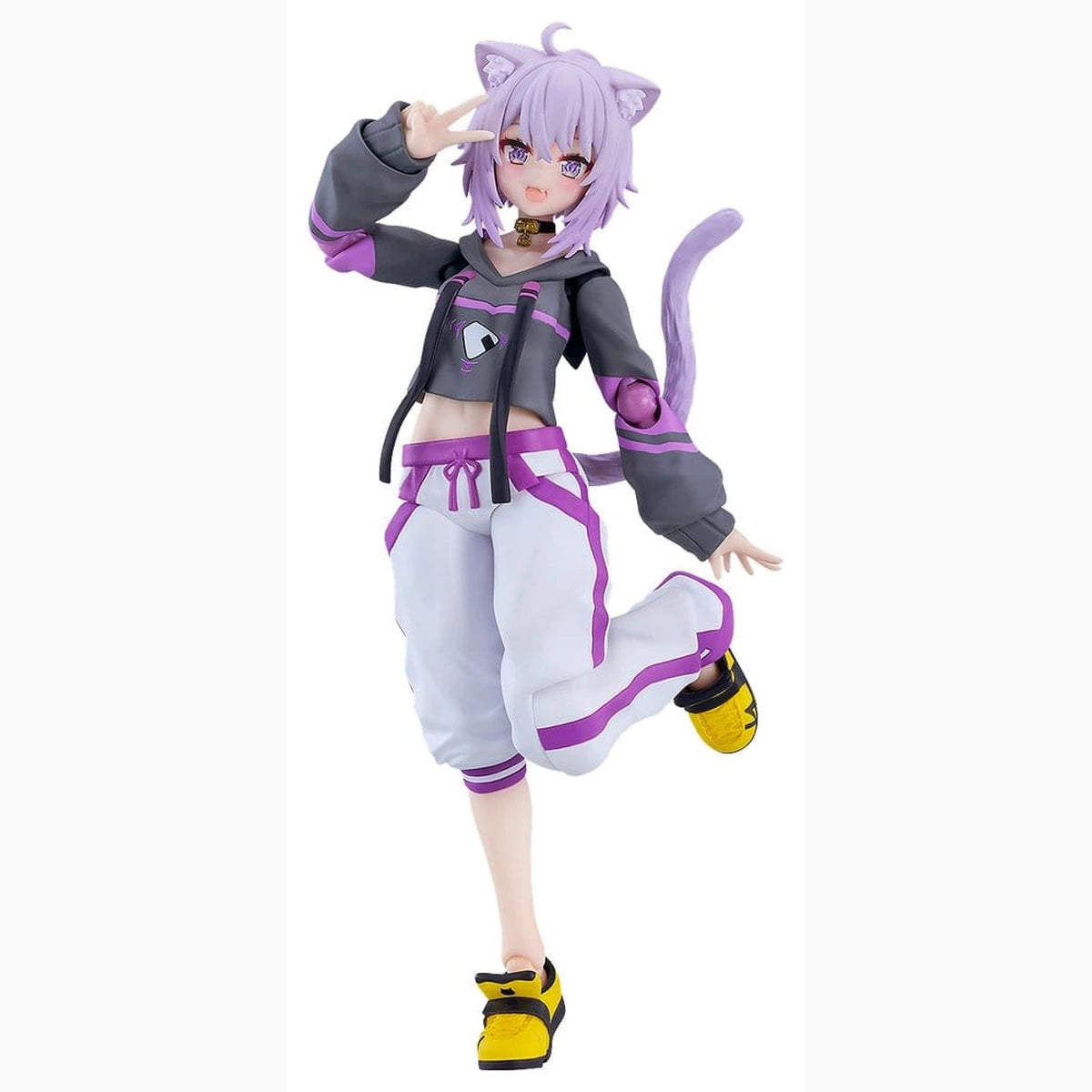 Hololive Production figma figurine Nekomata Okayu 14 cm - Image 1