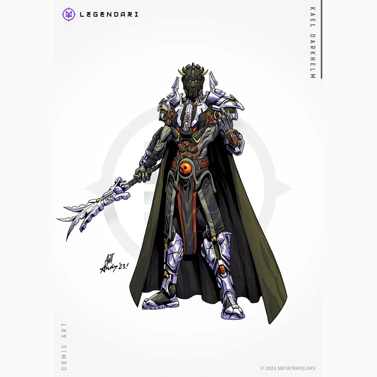 Legendari figurine 1/10 Kael Darkhelm 18 cm - Image 6