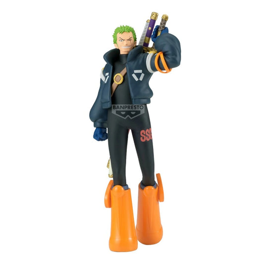 ONE PIECE - THE SHUKKO FIGURE - RORONOA ZORO Ver. EGGHEAD - Image 1