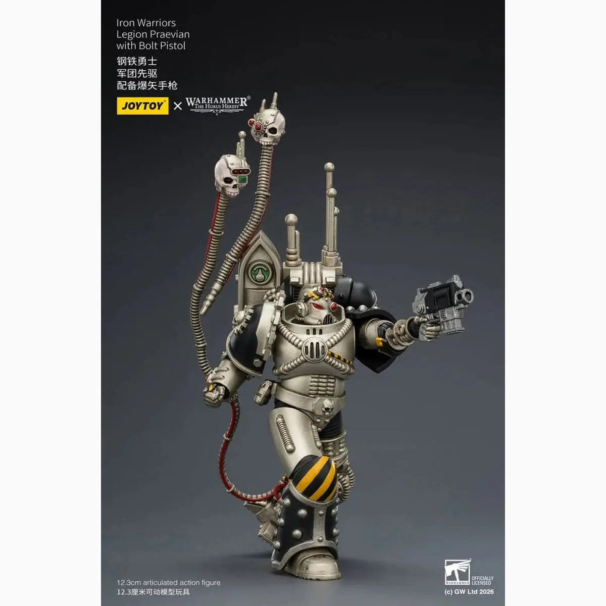 Warhammer The Horus Heresy figurine Iron Warriors Legion Praevian 12 cm - Image 6