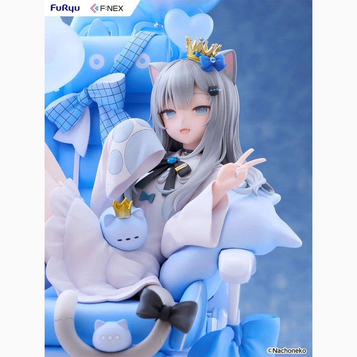 Virtual YouTuber figurine PVC 1/7 F:NEX Nachoneko Birthday Ver. 24 cm - Image 5