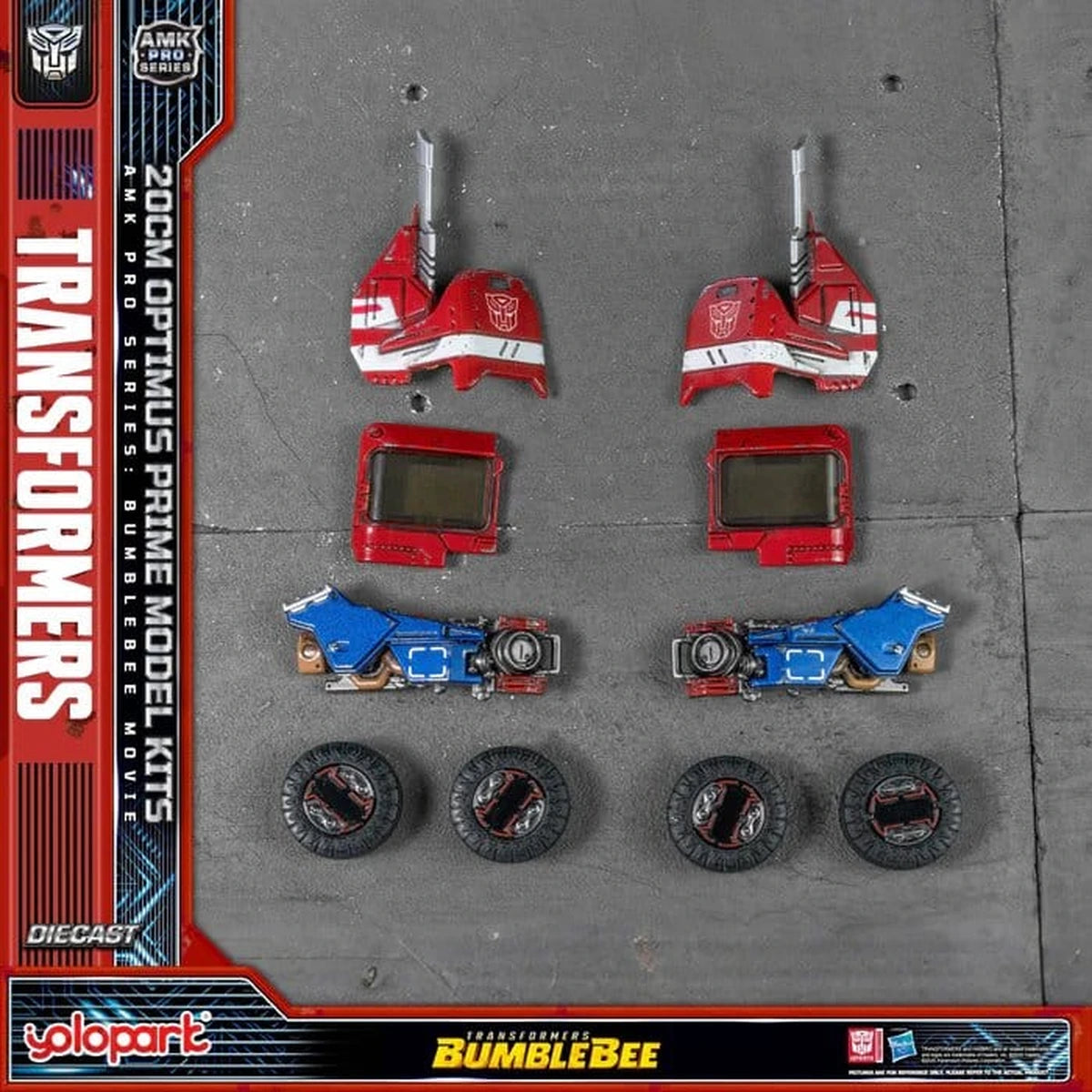 Transformers: Bumblebee Plastic Model Kit AMK PRO Series Optimus Prime 20 cm - Image 3