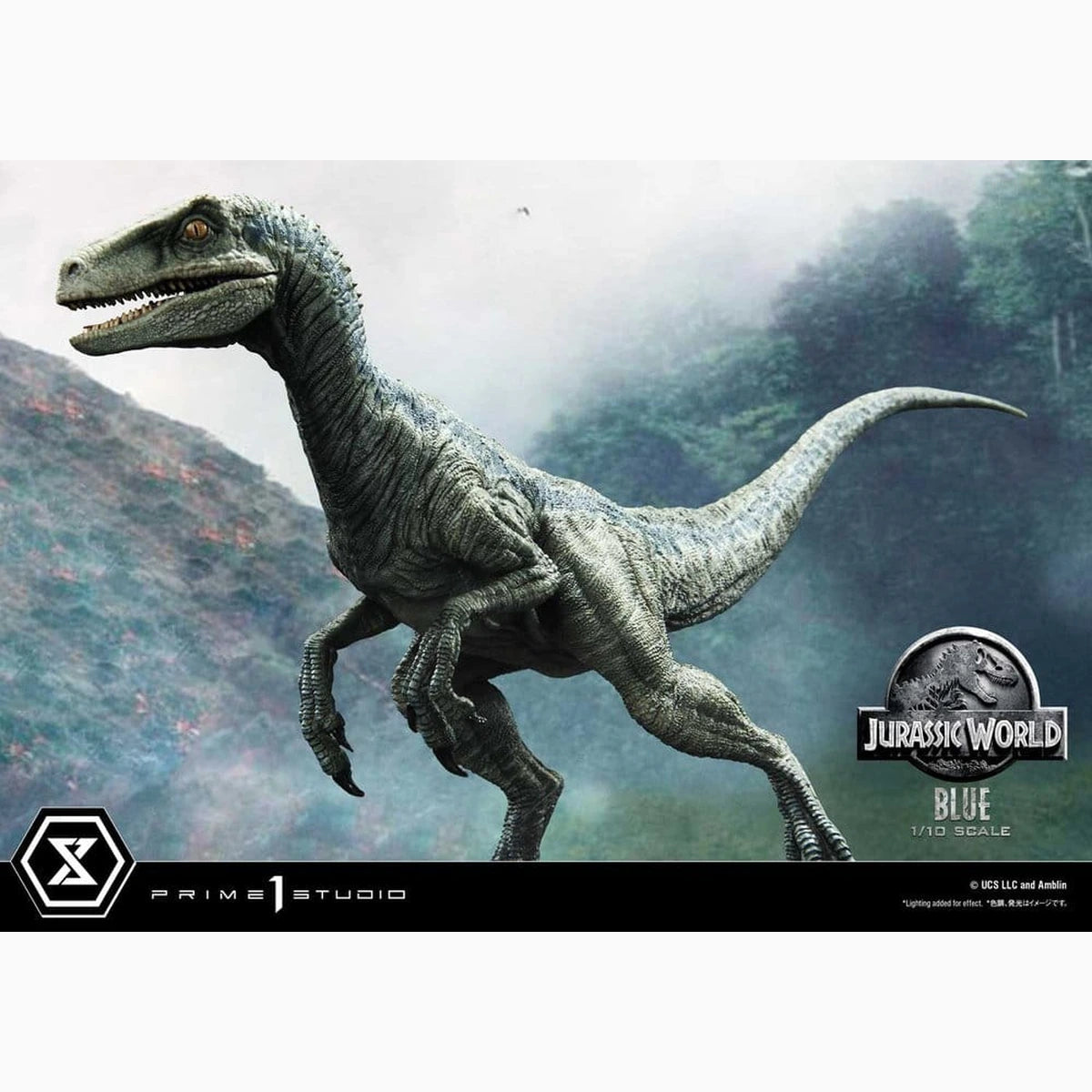 Jurassic World (Film) Prime Collectible Figures statue 1/10 Blue 17 cm - Image 5