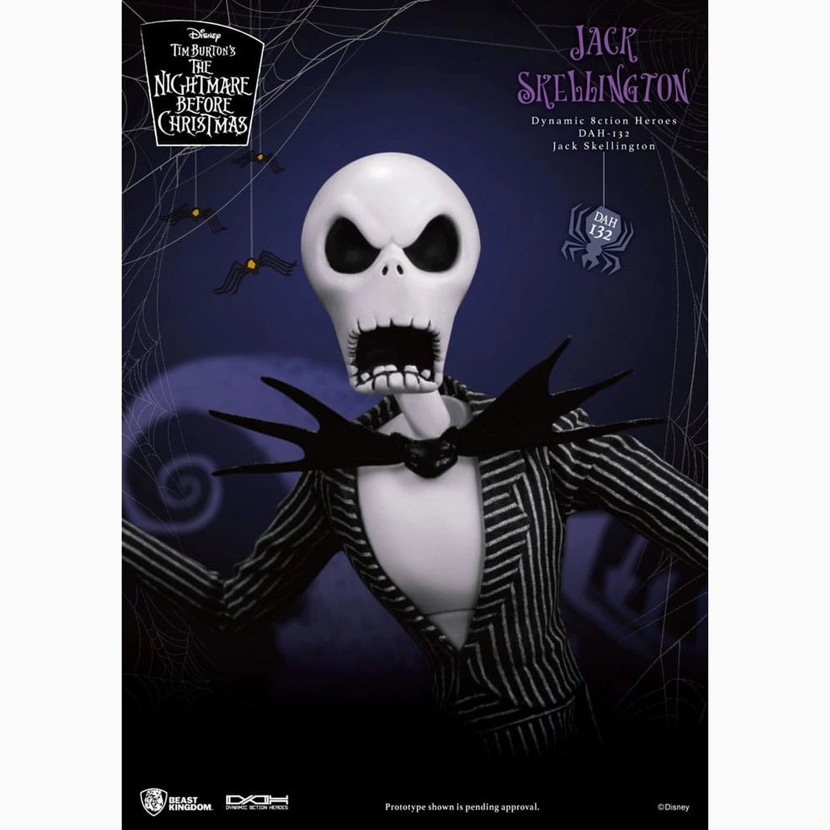L'Étrange Noël de monsieur Jack figurine Dynamic Action Heroes 1/9 Jack 21 cm - Image 3
