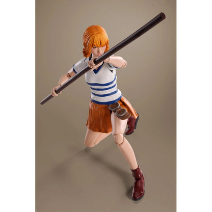 One Piece Netflix Series SH Figuarts Nami 15cm - Image 2
