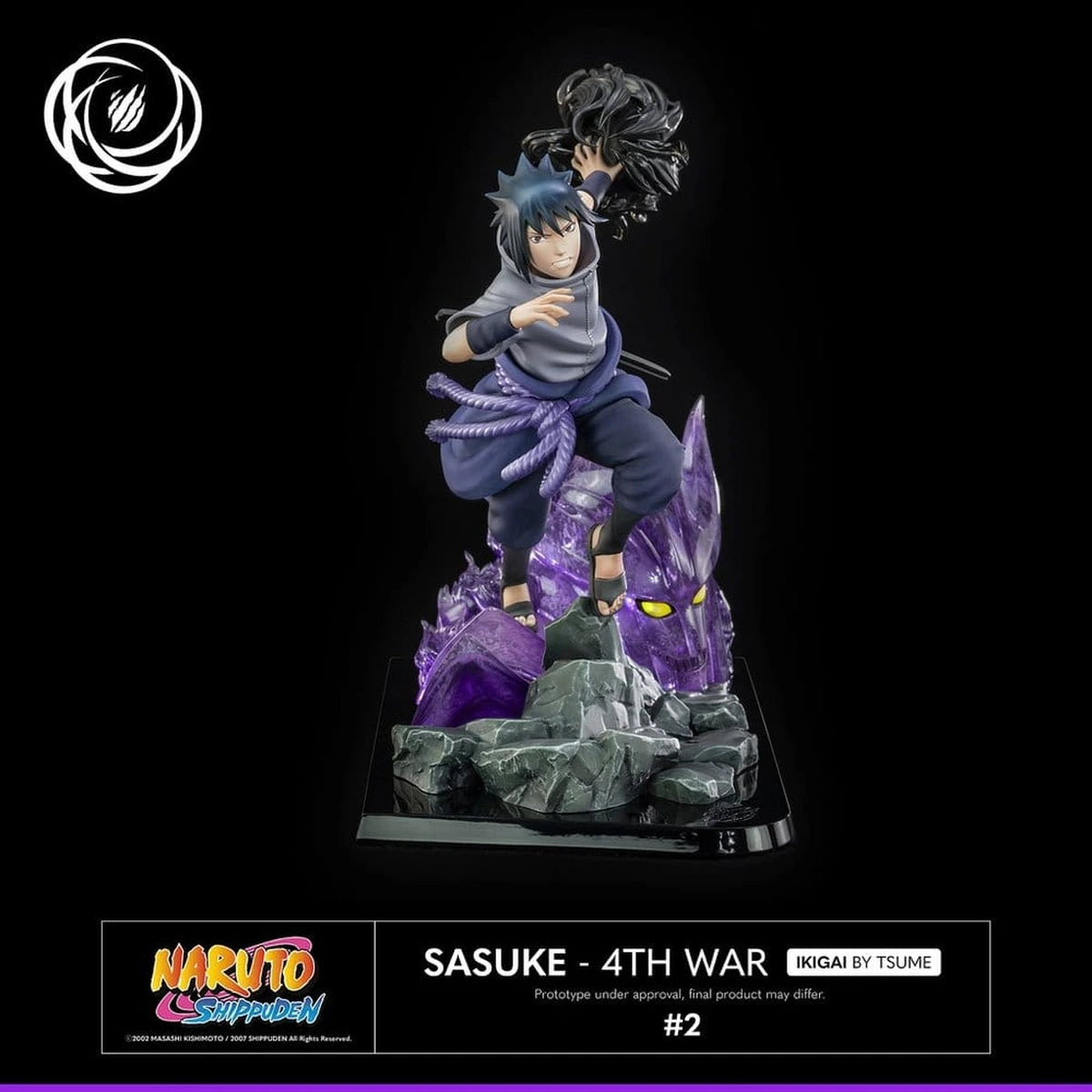 Naruto figurine 1/6 IKIGAI Sasuke Fourth Great Ninja War - Image 1