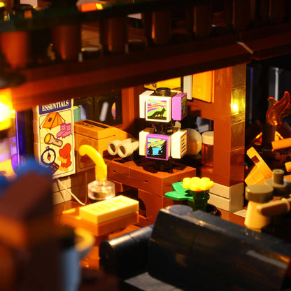 Lumibricks Retro House 10012 Aurora Cabin - Image 4