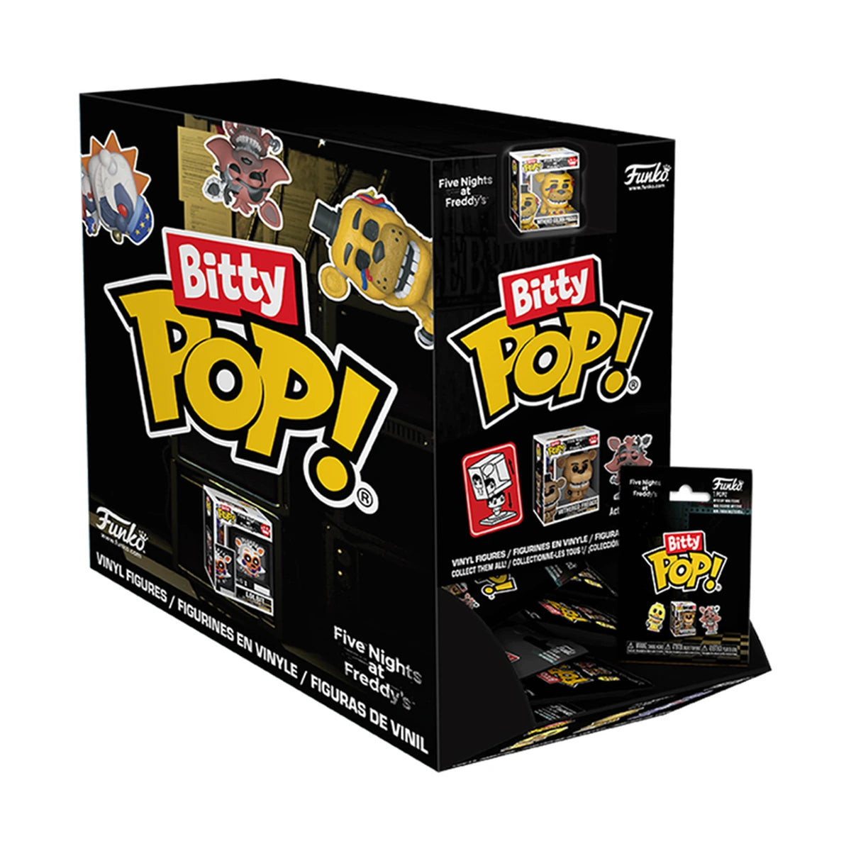 Five Nights At Freddys Bitty Pop Singles Asst 32pcs - Image 1