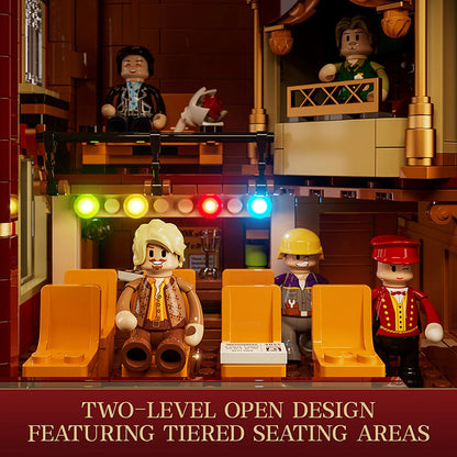 Lumibricks Town Life 15004 Balcony  Theatre - Image 4