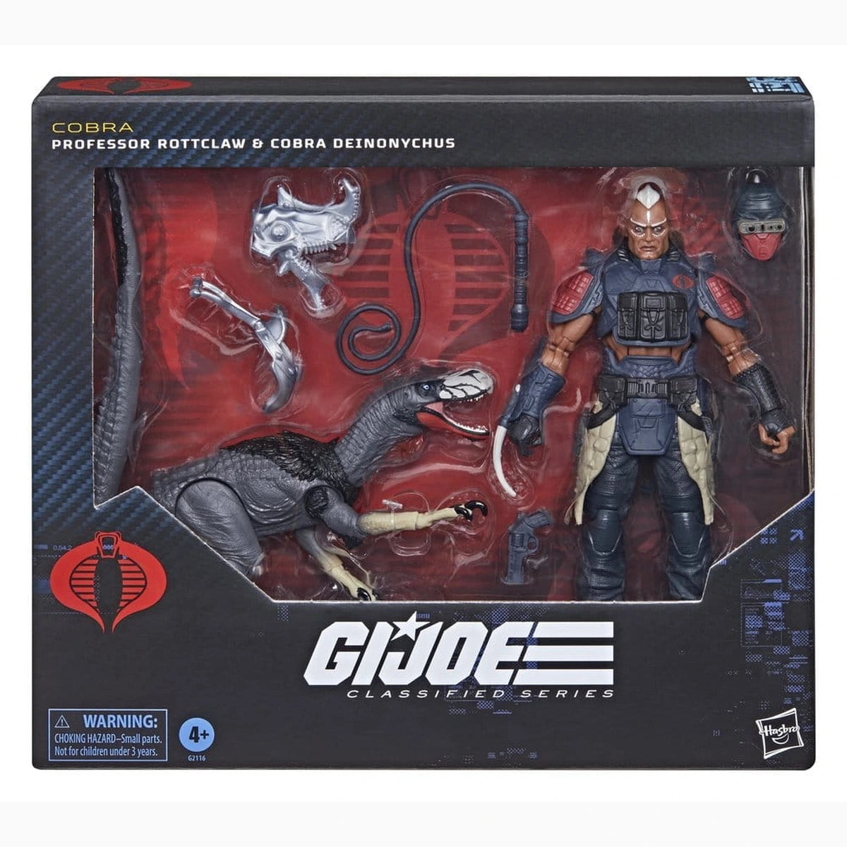 G.I. Joe Classified Series pack 2 figurines #196 Professor Rottclaw & Cobra Deinonychus 15 cm - Image 7