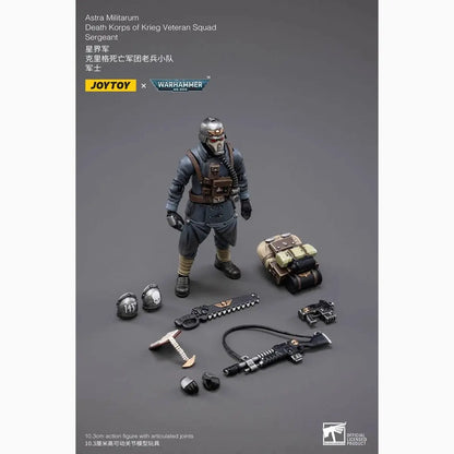 Warhammer 40k figurine 1/18 Death Korps of Krieg Veteran Squad Sergeant 10 cm - Image 7