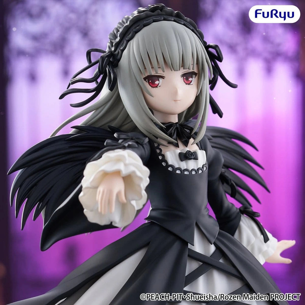 Rozen Maiden statuette PVC Trio-Try-iT Suigintou 18 cm - Image 3
