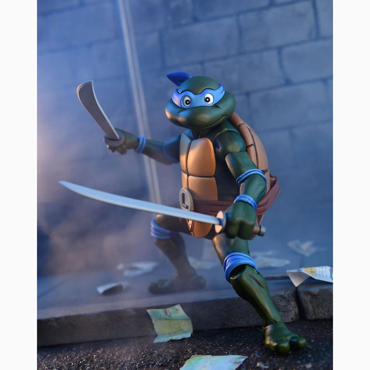 Teenage Mutant Ninja Turtles (1987 Cartoon) figurine Ultimate Leonardo (VHS) 18 cm - Image 1