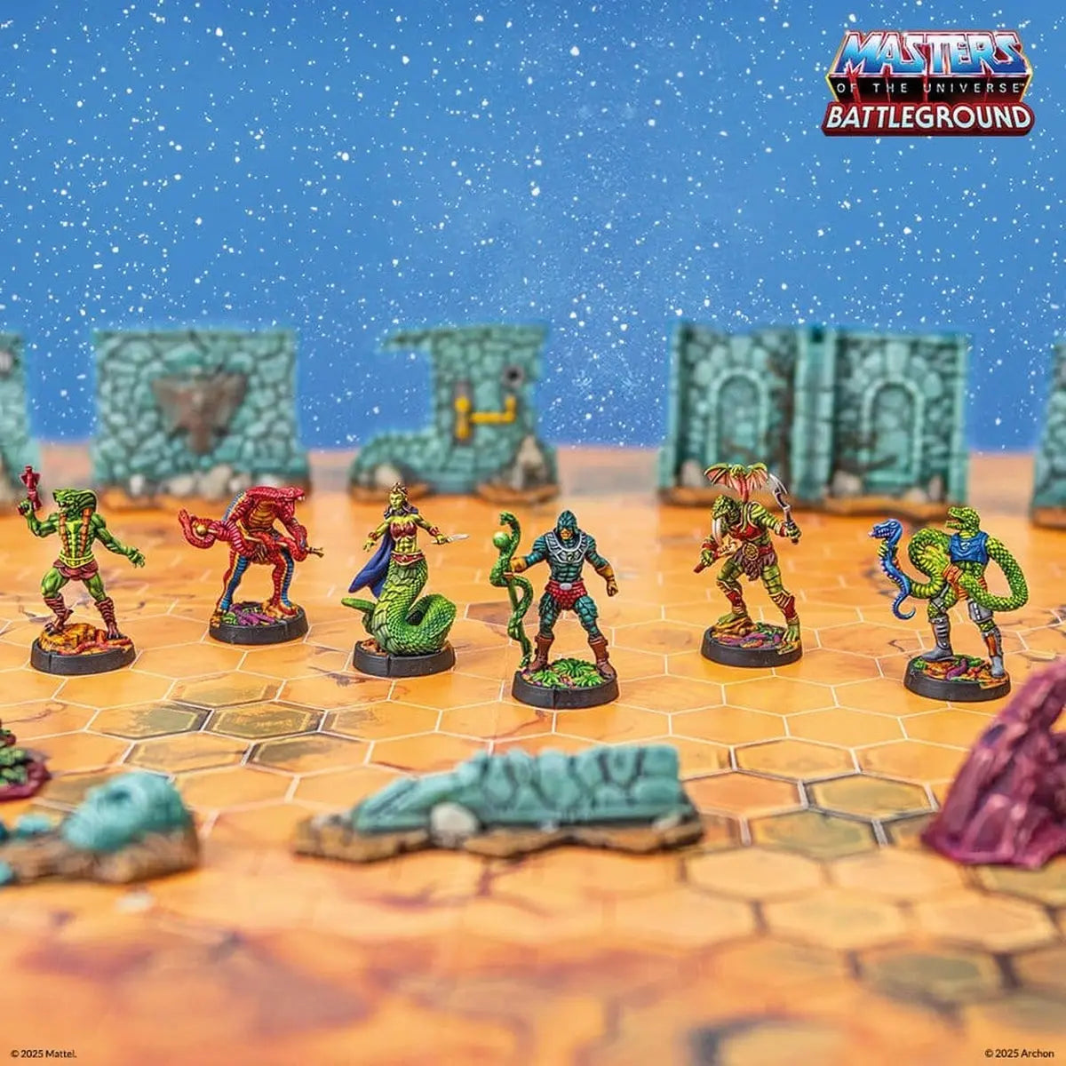 Masters of the Universe: Battleground jeu de figurines Wave 8: Snake Men Faction *FRANÇAIS* - Image 6