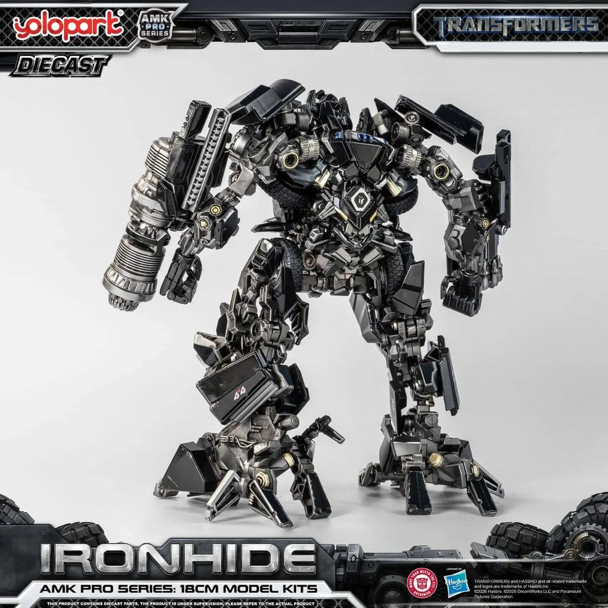 Transformers (2007) plastic model kit AMK PRO Series Ironhide 18 cm - Image 4