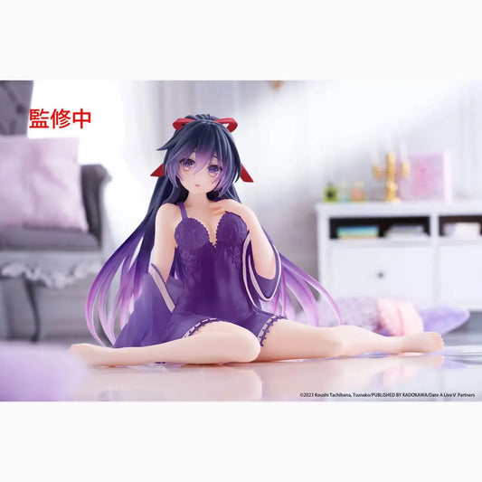 Date A Live V statuette PVC Desktop Cute Figure Tohka Yatogami Nightwear Ver. Renewal 13 cm - Image 1