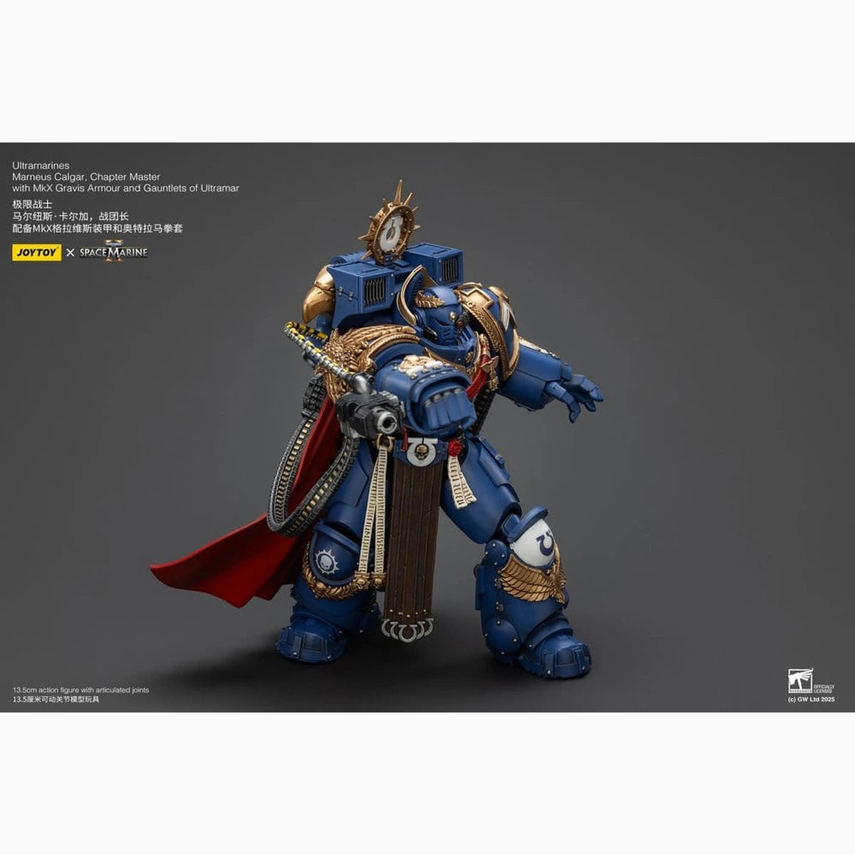 Warhammer 40,000 figurine Ultramarines Marneus Calgar, Chapter Master 14 cm - Image 6
