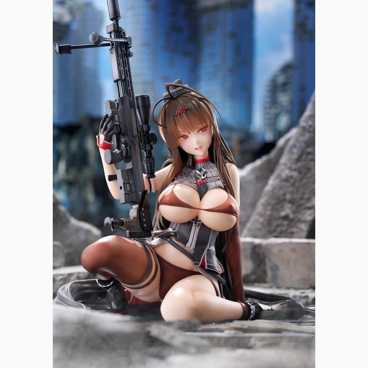 Girls' Frontline figurine PVC 1/7 Gd DSR-50 Heavy Damage Ver. 24 cm - Image 6
