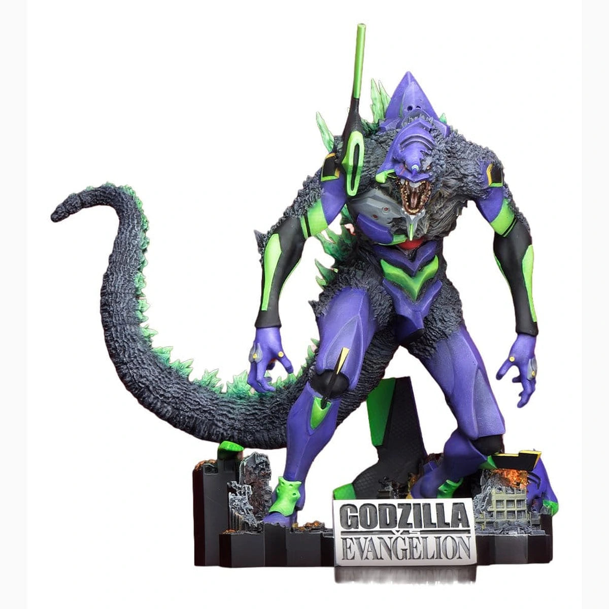 Godzilla vs. Evangelion Plastic Model Kit Evangelion Test Type-01 “G” Awakened Form 20 cm - Image 1