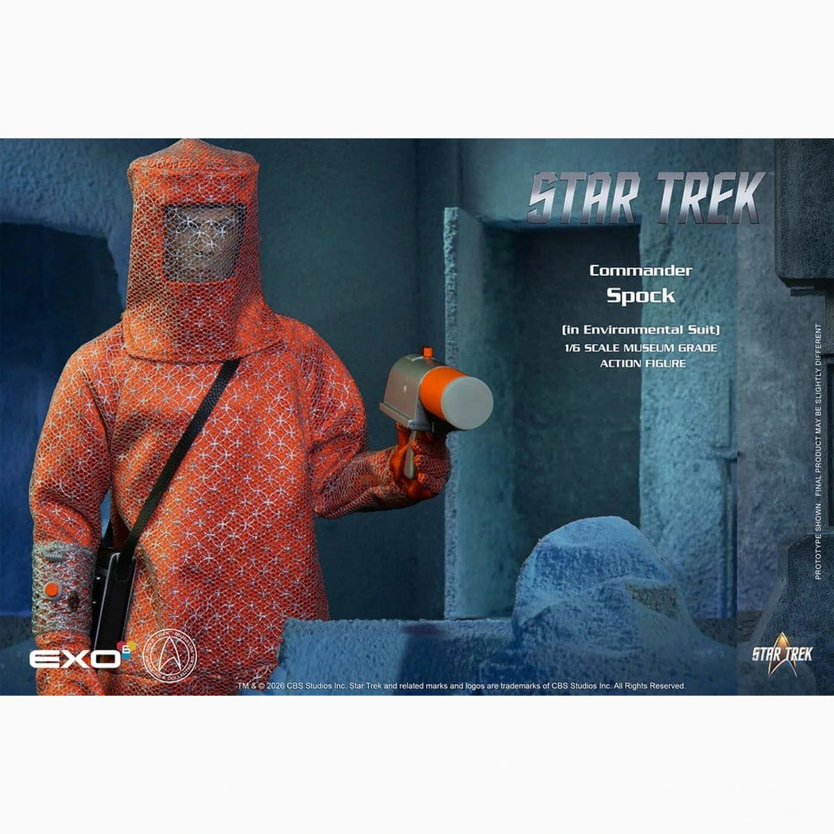Star Trek Figurine 1/6 Spock (en combinaison environnementale) 30 cm - Image 3