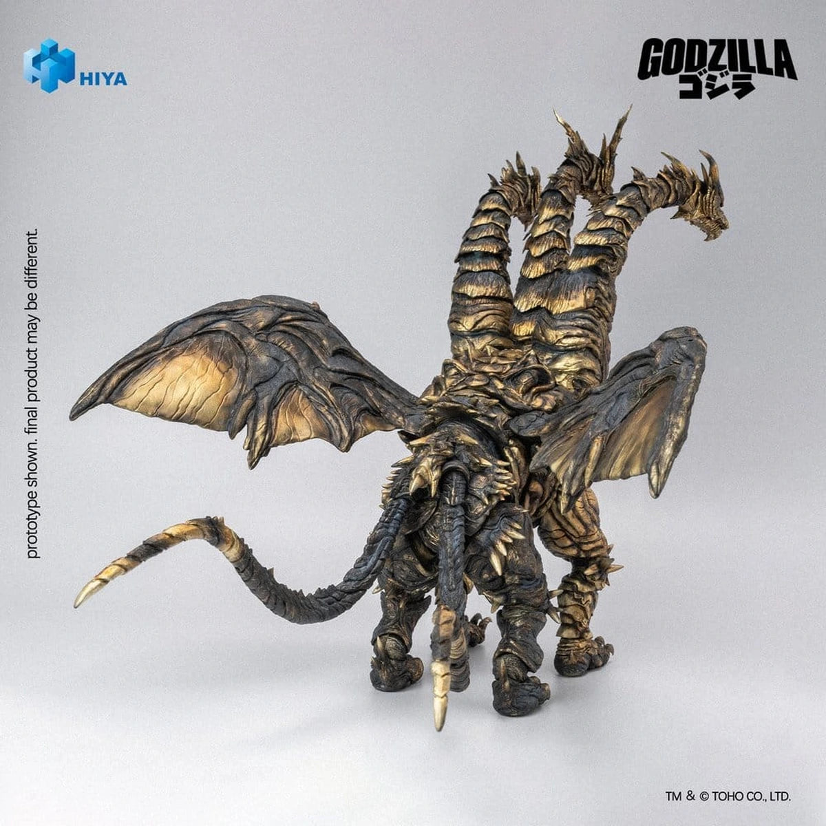 Godzilla: Final Wars (2004) Exquisite Basic Series figurine Keizer Ghidorah 25 cm - Image 4