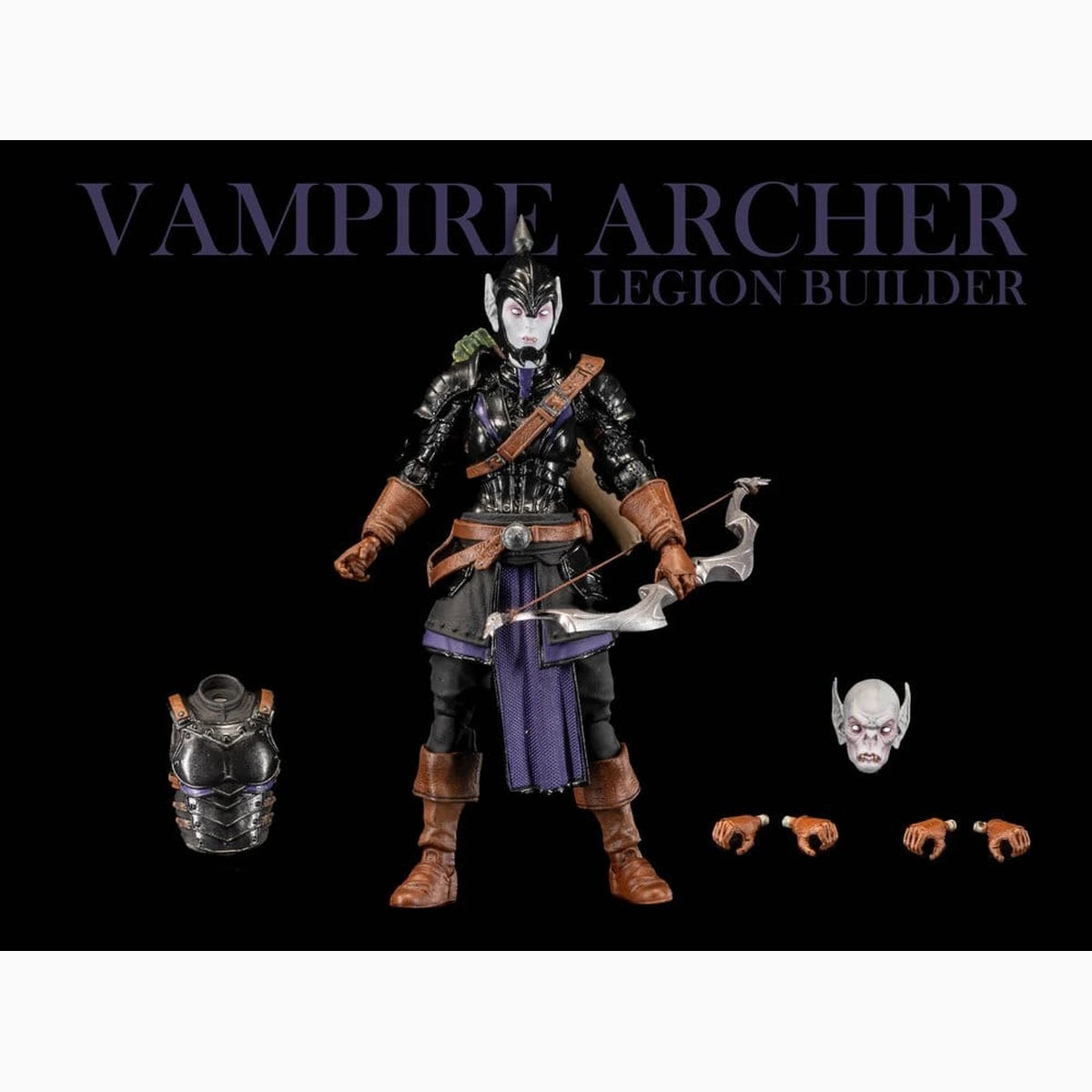 Mythic Legions: Reinforcement 3 figurine Vampire Archer Legion Builder - Image 3