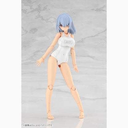 Frame Arms Girl Plastic Model Kit Mizuki School Swimsuits White Ver. 16 cm - Image 6
