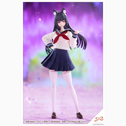 Sousaishojoteien Plastic Model Kit 1/10 Kiru Pla Kuon Yakushiji Touou High School Uniform 16 cm - Image 4
