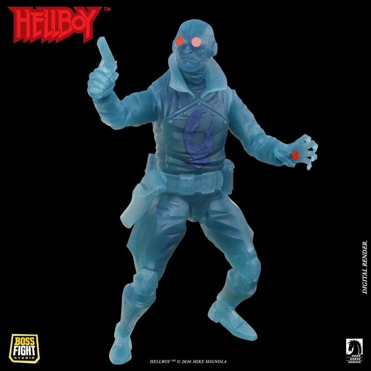 Lobster Johnson 1/12 figurine The Ghost of Lobster Johnson (Limited Edition) heo exclusive 17 cm - Image 4