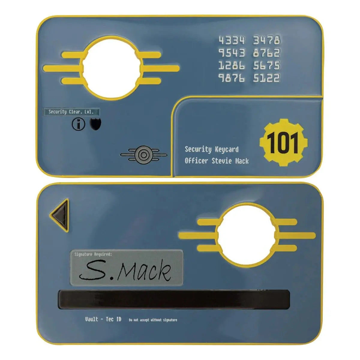 Fallout 3 réplique Vault 101 Security Keycard Limited Edition - Image 1