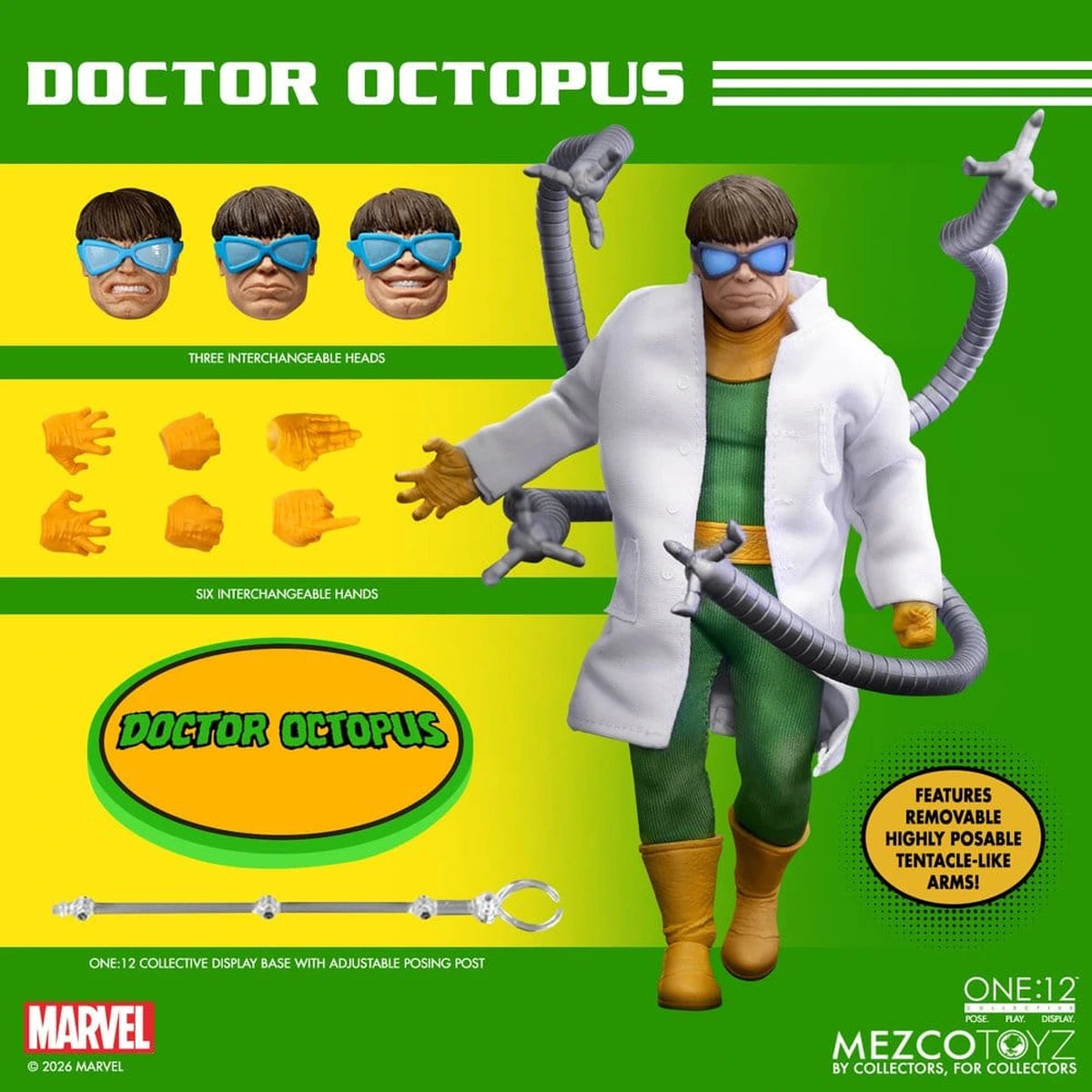 Marvel Comics One:12 Collective figurine 1/12 Doctor Octopus 16 cm - Image 5