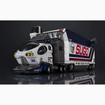 Future GPX Cyber Formula Collection pack de 2 véhicules Sugolegerd 10V5000 & Super Asurada 01 Circuit Mode Heritage Edition DX 22 cm - Image 1