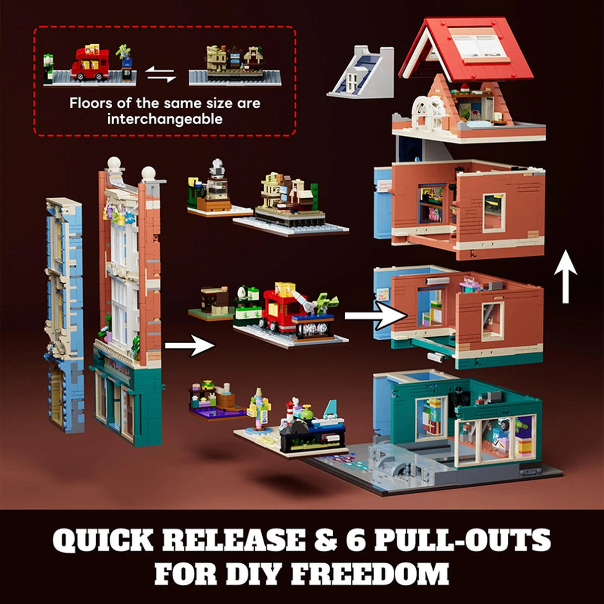Lumibricks Town Life 15008 Toy Store - Image 2