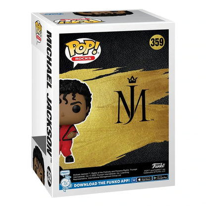Michael Jackson POP! Rocks Vinyl Figurine Thriller 9 cm - Image 5