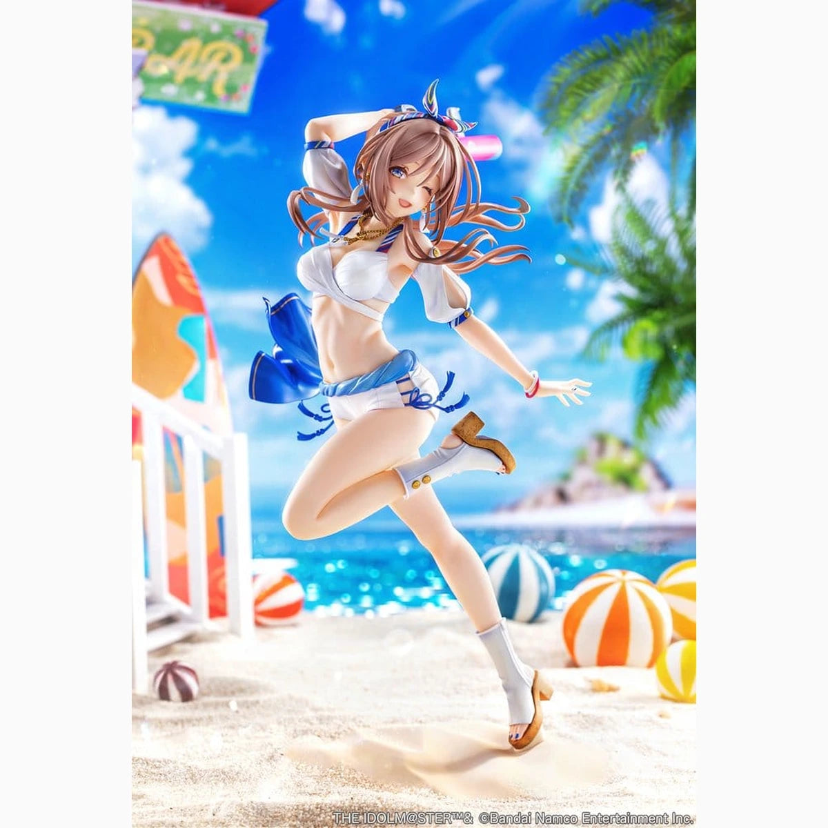 The Idolmaster Gakuen figurine PVC 1/7 Himesaki Rinami Kimi to Semi Blue Ver. 27 cm - Image 3