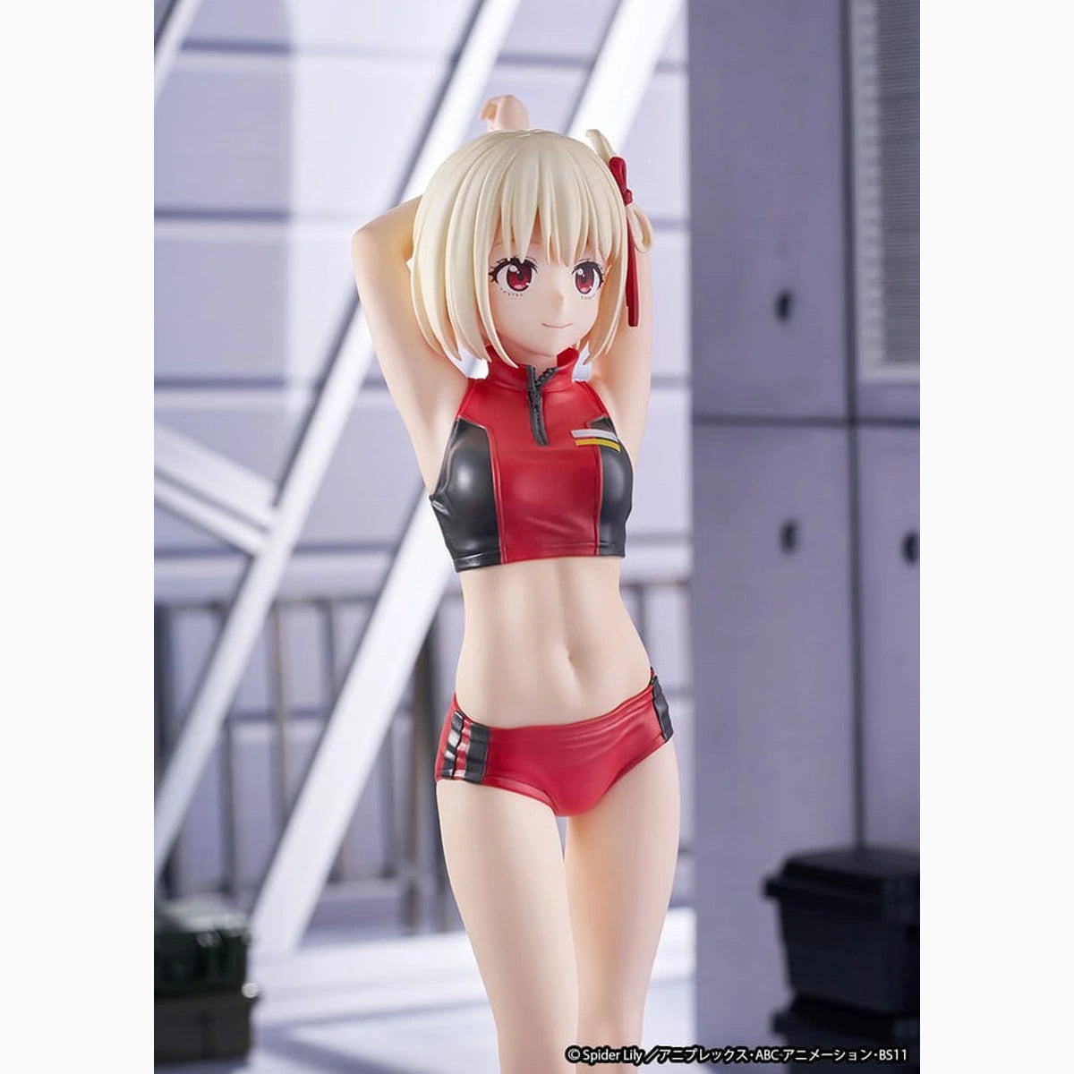 Lycoris Recoil statuette PVC 1/7 Chisato Nishikigi Traning wear Ver. 24 cm - Image 4