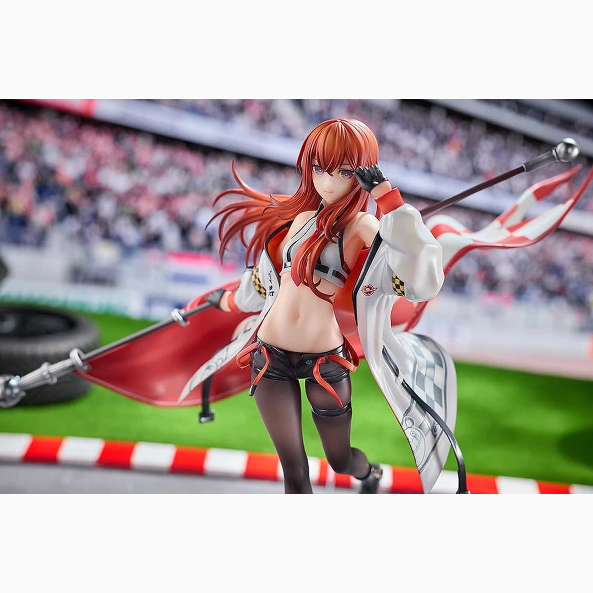 Steins;Gate figurine PVC 1/7 Kurisu Makise: Racing Ver. 24 cm - Image 3