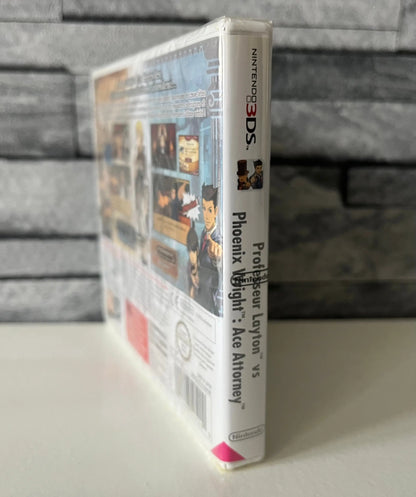 Professeur Layton Vs Phœnix Wright : Ace Attorney 3ds Rue Du Rétro