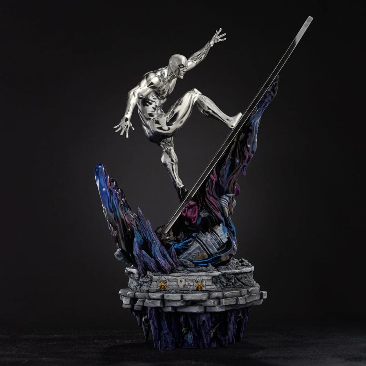 Marvel Comics statuette Infinity Gauntlet Diorama 1/10 Art Scale Silver Surfer Deluxe 36 cm - Image 7