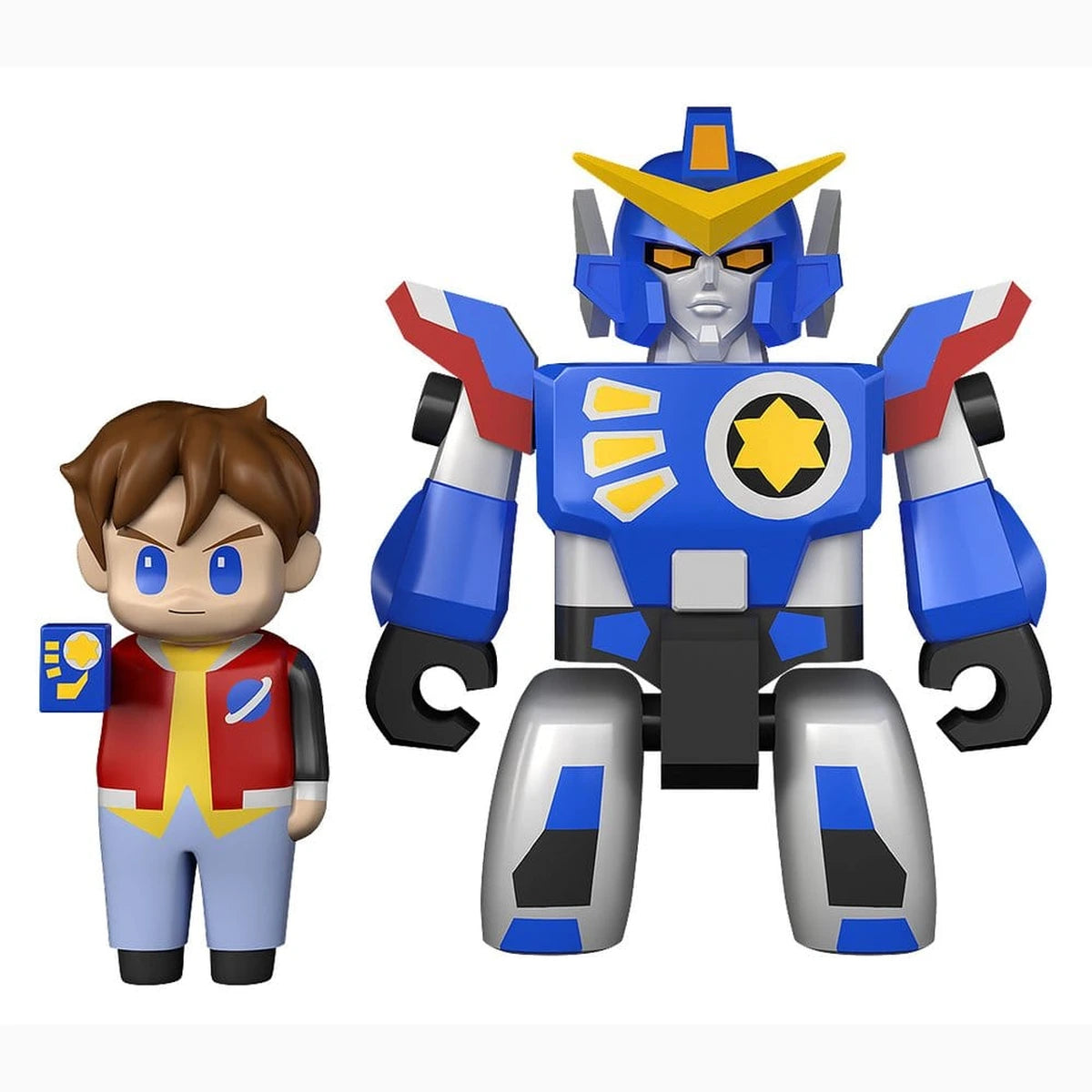 The Brave Fighter of Legend Da-Garn pack de 2 figurines Brickroid Da-Garn & Seiji Takasugi Set - Image 1
