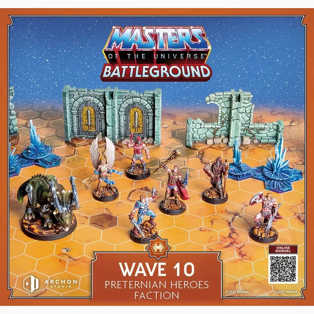 Masters of the Universe: Battleground jeu de figurines Wave 10: Preternian Heroes Faction *FRANÇAIS* - Image 4