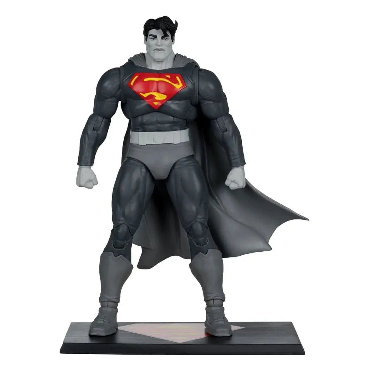 DC Multiverse figurine Superman (The Dark Knight Returns) (Black & White Accent Edition) (Gold Label) 18 cm - Image 1