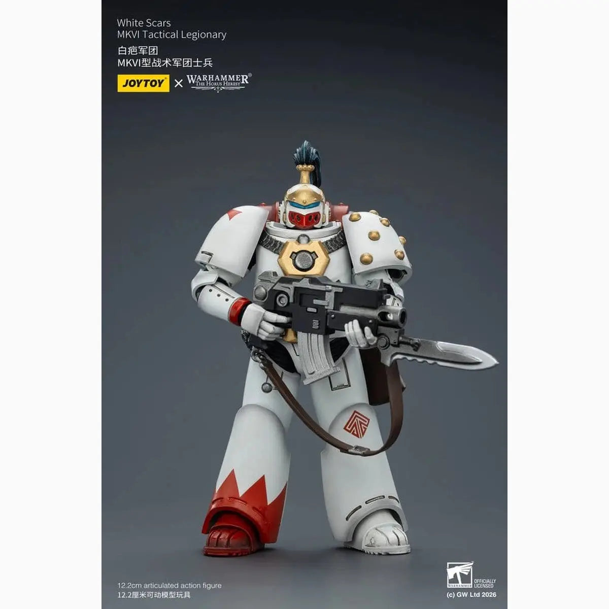 Warhammer The Horus Heresy figurine White Scars MKVI Tactical Legionary 12 cm - Image 6